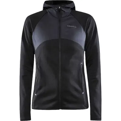 Craft ADV Essence Jersey Hood Jacket W Löparjacka Black, L