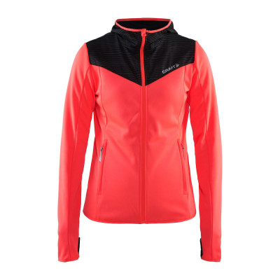 Craft Breakaway Jersey W Panic/Black Löparjacka - Utförsäljning