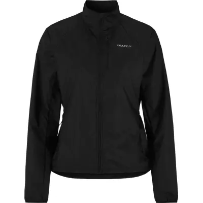 Craft Essence Wind Jacket 2 W Dam Svart S | Löparjacka
