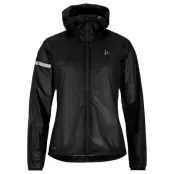 Craft Pro Hydro Lightweight Jacket W Black/Black - S