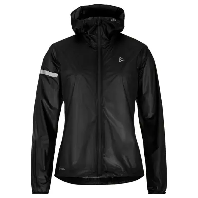 Craft Pro Hydro Lightweight Jacket W Black/Black - S