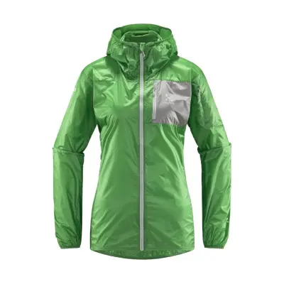 Haglöfs L.I.M Shield HoodedJacket Women Mint Stone/Concrete