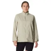 Houdini W's Pace Trail Jacket Greenish Gray - L