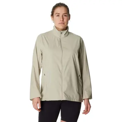 Houdini W's Pace Trail Jacket Greenish Gray - L