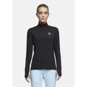 Long Sleeve Run Wmn, Black, L,  Tränings-T-Shirts