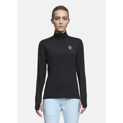 Long Sleeve Run Wmn, Black, Xl,  Tränings-T-Shirts