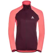 Odlo Jacket Zeroweight Warm Hybrid W Löparjacka Siesta/Winetasting, XS