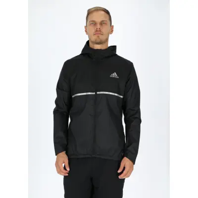 Own The Run Jkt, Black/Refsil, S,  Träningsjackor