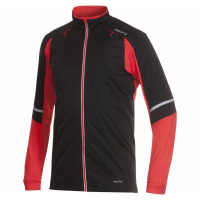 Pr Wp Stretch Jkt Men, Black/Red, Xs,  Craft