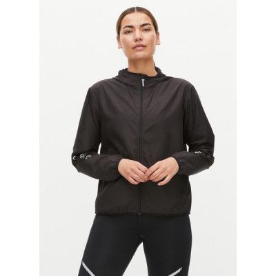 Printed Wind Jacket, Black, Xl,  Vårjackor