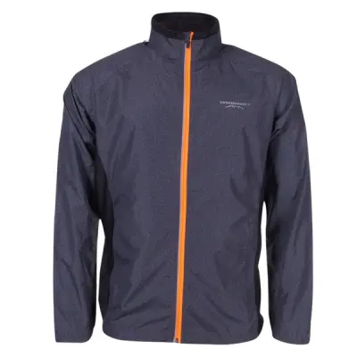 Run Jacket Sr, Charcoal Melange/Orange, M,  Swedemount Jackor