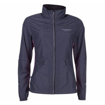Running Jacket W, Charcoal Melange/Lt Pink, 44,  Swedemount Jackor