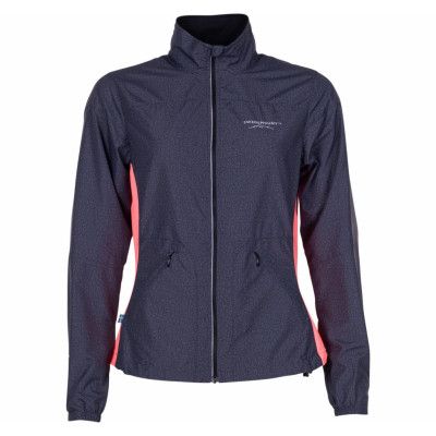 Running Jacket W, Charcoal Melange/Mango, 38,  Swedemount Jackor