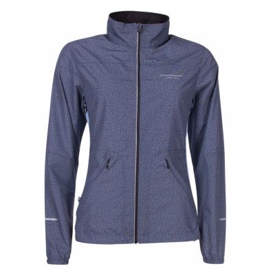 Running Jacket W, Navy Melange/Lt Blue, 40,  Swedemount Jackor