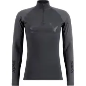 Swix RaceX Dry Half Zip M Underställ Tröja Black/Phantom, L