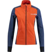 Swix Roadline Wind Jacket W Löparjacka Fiery Red/Lake Blue, M