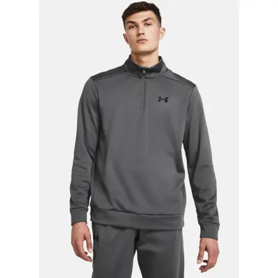 Ua Armour Fleece 1/4 Zip, Castlerock, 3xl,  Löparkläder