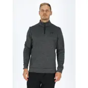Ua Armour Fleece 1/4 Zip, Pitch Gray, Xl,  Löparkläder