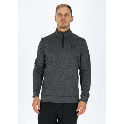 Ua Armour Fleece 1/4 Zip, Pitch Gray, Xl,  Löparkläder