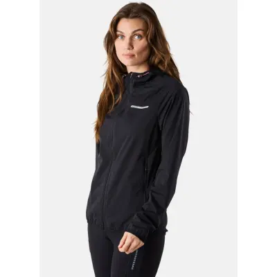 Ultra Light Running Jacket W, Black/Dusty Rose, 34,  Träningsjackor