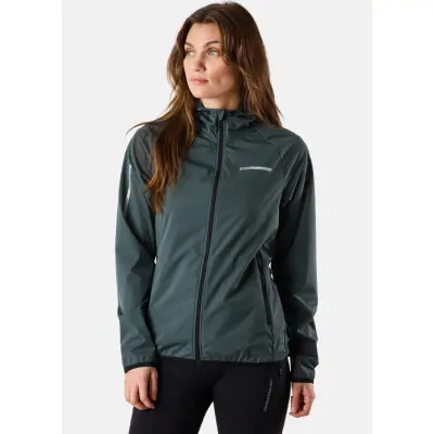 Ultra Light Running Jacket W, Dusty Green/Black, 42,  Träningsjackor