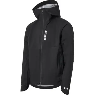 Uswe Waterproof Jacket M Löparjacka Black, L