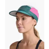 2XU Light Speed Cap Pine/Fuchsia