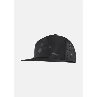 Ctm Distance Tech Trucker Cap, Black, Onesize,  Hattar