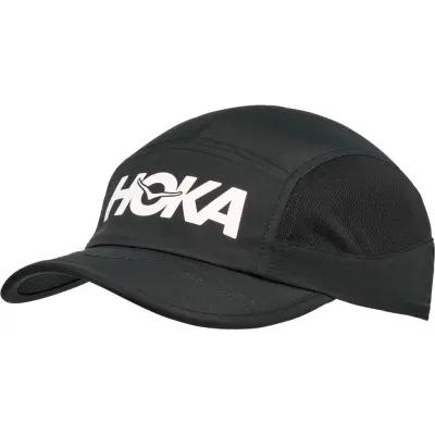 Hoka Run Hat U Svart ONE SIZE | Löparkeps