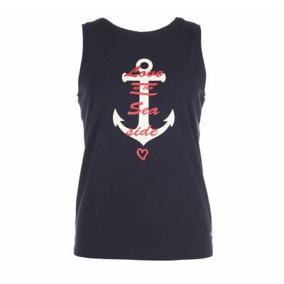 Anchor Singlet, Dk Navy, 42,  Dam