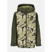 Boys Gameday Jk, Motrcm/Frstnt, Xl,  Snowboardjackor