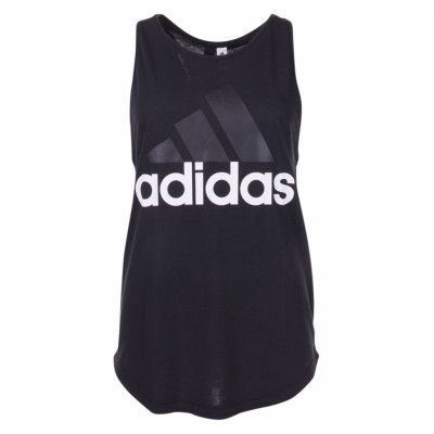 Ess Lin Lo Tank, Black/White, L,  T-Shirts