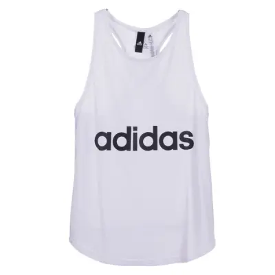 Ess Lin Lo Tank, White/Black, L,  T-Shirts