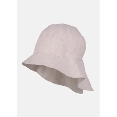Florence Linen Hat, Beige, 48-50,  Badkläder
