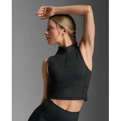 Form Soft Touch 1/2 Zip Tank