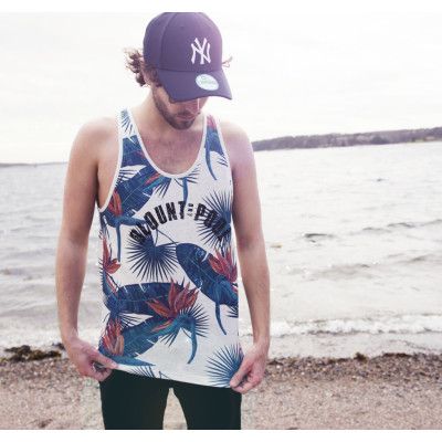 Jungle Singlet, Lt Grey Melange, 2xl,  T-Shirts