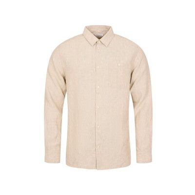 KnowledgeCotton Apparel Linen Custom Fit LSShirt - Gots/Vegan