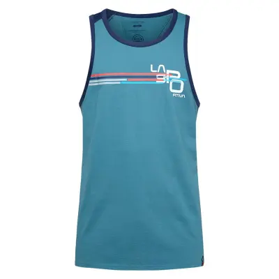 La Sportiva Stripe Cube Tank M Hurricane/Deep Sea