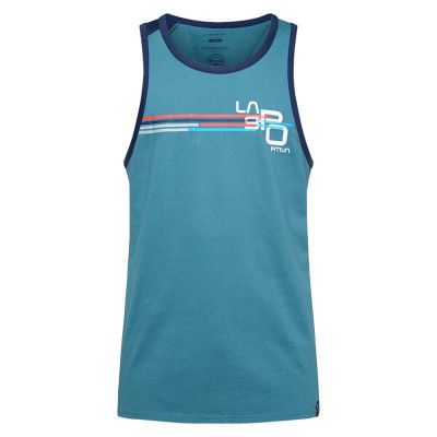 La Sportiva Stripe Cube Tank M Hurricane/Deep Sea