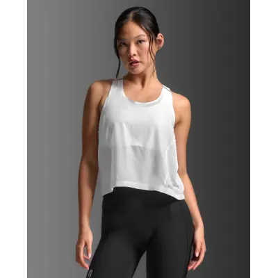 Light Speed React Crop Singlet