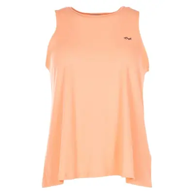 Logo Ribbed  Singlet, Cantaloupe, L,  Röhnisch