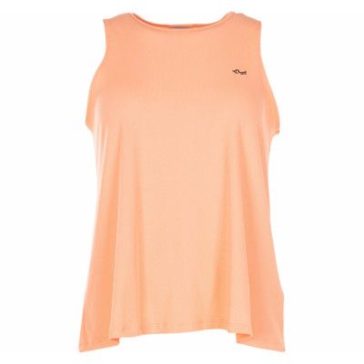 Logo Ribbed  Singlet, Cantaloupe, S,  Röhnisch