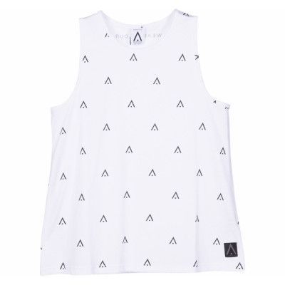 Logo Tank Top, White Peak, Xs,  Wear Colour