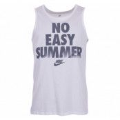 M Nsw Tank Prnt Pk Zinc Smr, White/Cool Grey, L,  Nike