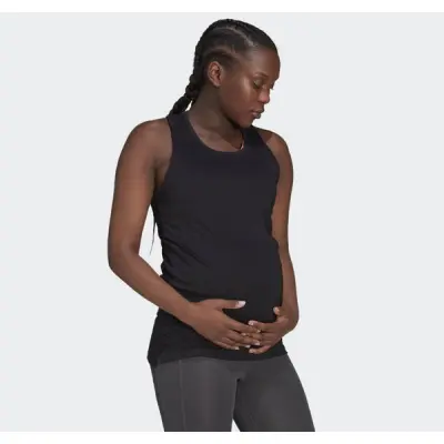 Maternity Tk, Black/White, L,  T-Shirts