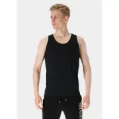 Mens Tanktop, Svart, S,  T-Shirts