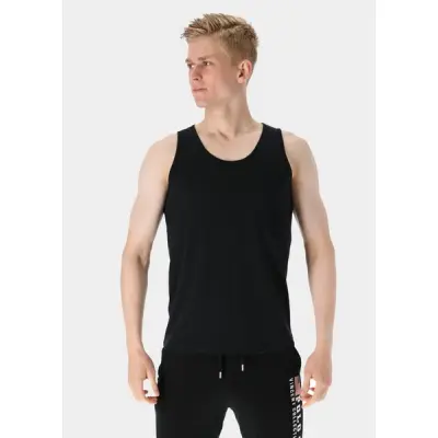 Mens Tanktop, Svart, Xl,  T-Shirts