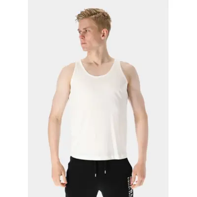 Mens Tanktop, Vit, Xl,  T-Shirts