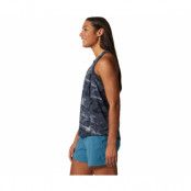 Mountain Hardwear Crater Lake Tank Women Blue Slate Crag