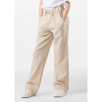New Hampshire Linen Pants G Jr, Beige, 150,  Vardagsbyxor